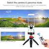 PULUZ Electronic 360 Degree Rotation Panoramic Head + Tripod Mount + GoPro Clamp + Phone Clamp with Remote Controller for Smartphones, GoPro, DSLR Cameras(Red)