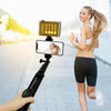 Bluetooth Shutter Remote Selfie Stick Tripod Mount Holder for Vlogging Live Broadcast
