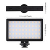 Pocket 100 LED 800LM RGB Full Color Dimmable LED Color Temperature Vlogging On Camera Light Photography Fill Light for Canon, Nik