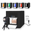 40cm Folding Portable 30W 5500K White Light  Photo Lighting Studio Shooting Tent Box Kit