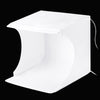 Mini LED Photography Shadowless Light Lamp Panel Pad + Studio Shooting Tent Box, Acrylic Material, 20cm x 20cm Effective Area