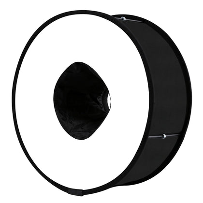 [UAE Stock]  45cm Round Style Macro and Portrait Softbox SpeedLite Flash Light Foldable Diffuser