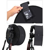 [US Stock]  45cm Round Style Macro and Portrait Softbox SpeedLite Flash Light Foldable Diffuser