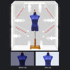 PULUZ 2m 240W 5500K Photo Light Studio Box Kit for Clothes / Adult Model Portrait(AU Plug)