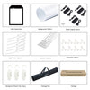PULUZ 2m 240W 5500K Photo Light Studio Box Kit for Clothes / Adult Model Portrait(AU Plug)