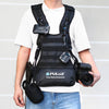 PULUZ Multi-functional Bundle Double Shoulders Padded Strap Waist Belt Holder Holster for SLR / DSLR Cameras