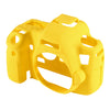 Soft Silicone Protective Case for Canon EOS 6D(Yellow)