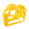 Soft Silicone Protective Case for Canon EOS 5D Mark III / 5D3(Yellow)