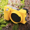 Soft Silicone Protective Case for Sony ILCE-6000 / A6000(Yellow)