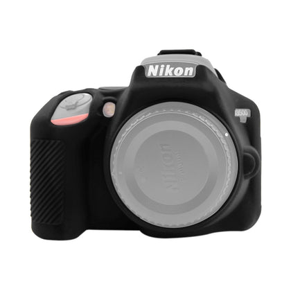 Soft Silicone Protective Case for Nikon D3500(Black)