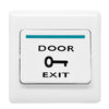 MJPT001 Door Access Control System Kits + Strike Door Lock + 10 ID Keyfobs + Power Supply + Exit Button + Remote Controller