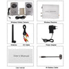 2.4G Wireless Hidden Speaker Style Camera and Receiver, Built in microphone for audio monitoring,Max support 4 camera