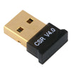 Micro Bluetooth 4.0 + EDR USB Adapter(V4.0), Transmission Distance: 30m(Black)
