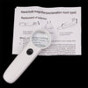 15X Handheld Exclamation Mark Type Magnifier with 2 LED