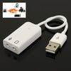 7.1 Channel USB Sound Adapter(White)