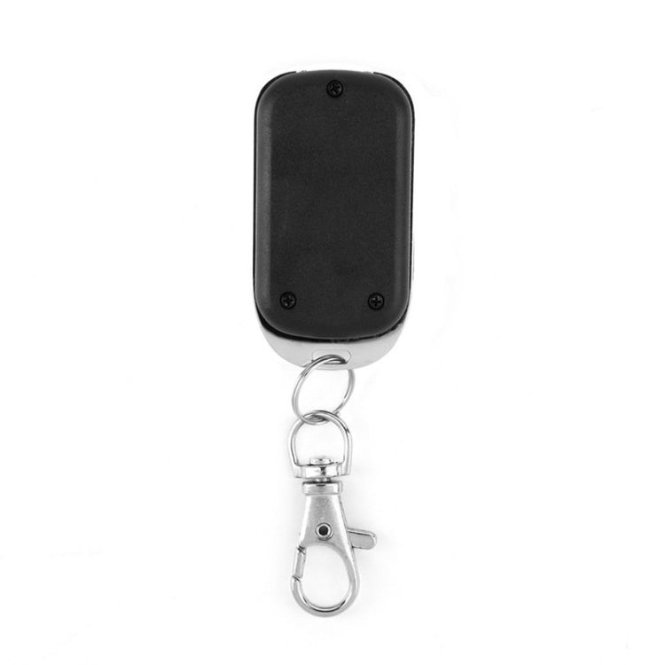 315MHz Metal Wireless Learning Code 4 Keys Remote Control (Black + Silver)