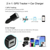 EASYWAY Quick-charge USB Port Car Locator Car Charger GPRS Tracker for iPhone / iPad series, PSP, MP3 / MP4,Pocket PC PDA(Black)