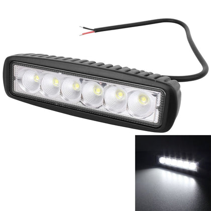18W 1440LM Epistar 6 LED  Car Work Lamp Bar Light Waterproof IP67, DC 10-30V