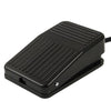TFS-01 AC 250V 10A Anti-slip Plastic Case Foot Control Pedal Switch, Cable Length: 1m(Black)