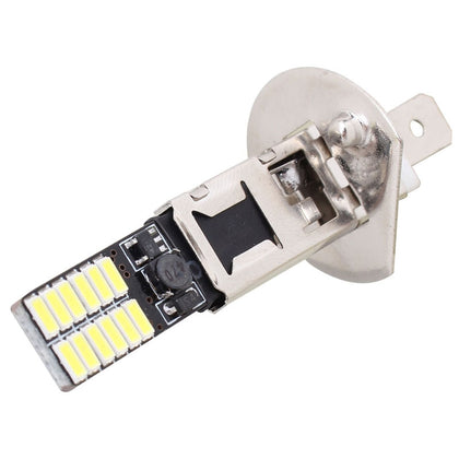2 PCS H1 4.8W 720LM 6500K White Light 24 LED SMD 4014 Error-Free Canbus Car Clearance Lights Lamp, DC 12V