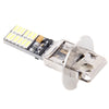 2 PCS H3 4.8W 720LM 6500K White Light 24 LED SMD 4014 Error-Free Canbus Car Clearance Lights Lamp, DC 12V
