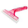Car Window Plastic Nonslip Handle Glass Wiper / Window Cleaning Tool, Size: 15.8 x 14.8cm(Pink)