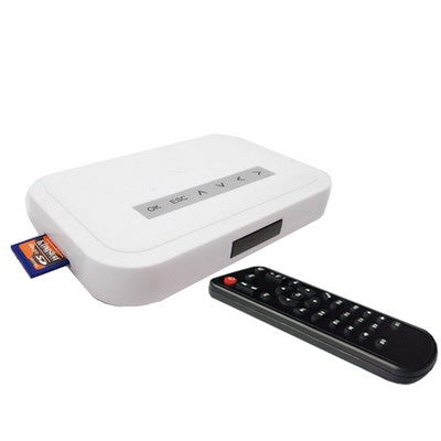 NBOX TV Card Reader with Remote control, Support plug and play for USB, SD/MMC