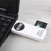 USB Universal Card Reader, Support SD / MMC /SIM / TF Card(White)