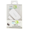 Super Speed USB 3.0 Card Reader & Writer, Support SD Card / TF Card / Ms Card / CF Card(White)