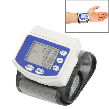 Full Automatic Wrist Blood Pressure Monitor(White)