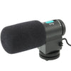 Mic-109 Directional Stereo Microphone with 90 / 120 Degrees Pickup Switching Mode for DSLR & DV Camcorder(Black)