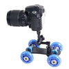 YLG0105B Mini Scaled Camera Dolly Track Car for Canon / Nikon Cameras / DSLR Camera