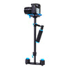 38.5-61cm Carbon Fiber Handheld Stabilizer for DSLR & DV Digital Video & Cameras, Capacity Range 0.5-3kg(Blue)