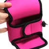 NEOpine Neoprene Shockproof Soft Case Bag with Hook for Olympus E-PL7 Camera(Magenta)