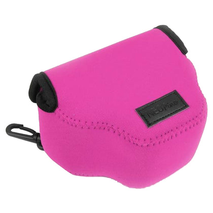 NEOpine Neoprene Shockproof Soft Case Bag with Hook for Canon SX510 Camera(Magenta)