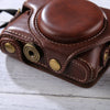 Retro Style PU Leather Camera Case Bag with Strap for Sony RX100 M3 / M4 / M5(Coffee)