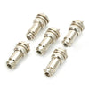 16mm 2-Pin GX16 Aviation Plug Socket Connector (5 Pcs in One Package, the Price is for 5 Pcs)(Silver)