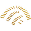 4.0mm Gold Plated Banana / Bullet Connectors with Heat Shrink Tubing (20-Pair)