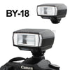 Universal Hot Shoe Camera Electronic Flash with PC Sync Port (BY-18)(Black)