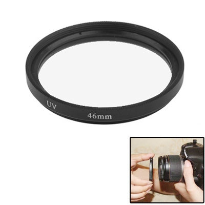 46mm SLR Camera UV Filter(Black)