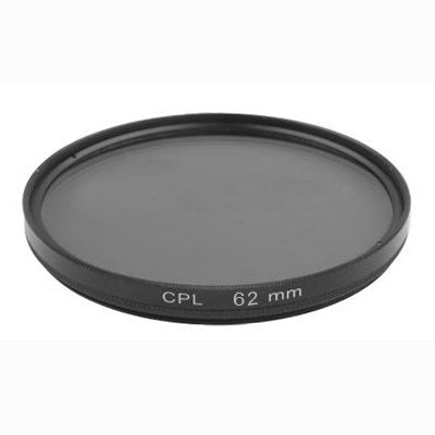 62mm Camera CPL Filter Lens(Black)