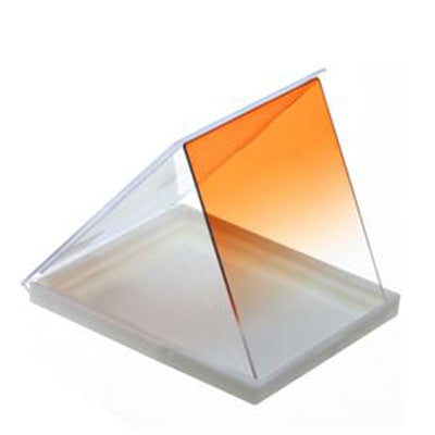 Square Gradual Change Orange Color Lens Filter(Orange)