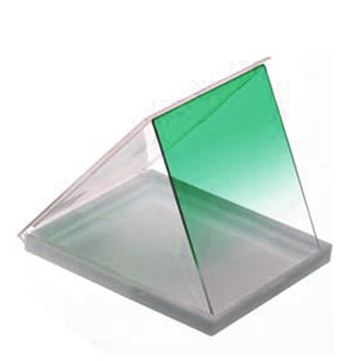 Square Gradual Change Green Color Lens Filter(Green)