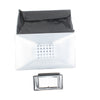 Folding Flash Soft Diffuser (NG-200), 200mm x 120mm x 85mm(Black)