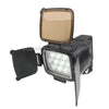 10 LED Video Light with Grip / Two Color Transparent Filter Cover (Tawny / Transparent) / Adjustable Brightness (LED-5012)