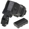 LED-VL001B Professional 10 LED Video Light for Camera / Video Camcorder(Black)