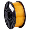 PLA 1.75 mm Transparent 3D Printer Filaments(Orange)