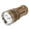 High Power SKY RAY King LED Flashlight, 3 Mode, 3 CREE XM-L T6 LED, Luminous Flux: 2000lm, Length: 135mm