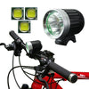 Bicycle Light HeadLamp, 4 Mode, 3x CREE XM-L T6 LED, White Light, Luminous Flux: 3800lm