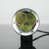 Bicycle Light HeadLamp, 4 Mode, 3x CREE XM-L T6 LED, White Light, Luminous Flux: 3800lm